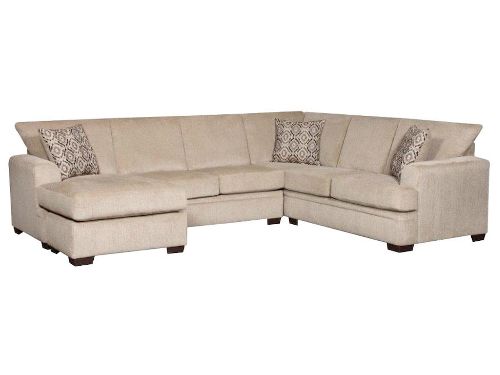 American Furniture 6800 Sectional Sofa With Left Side Chaise Royal American Furniture 6800sectional Sofa With Left Side Chaise