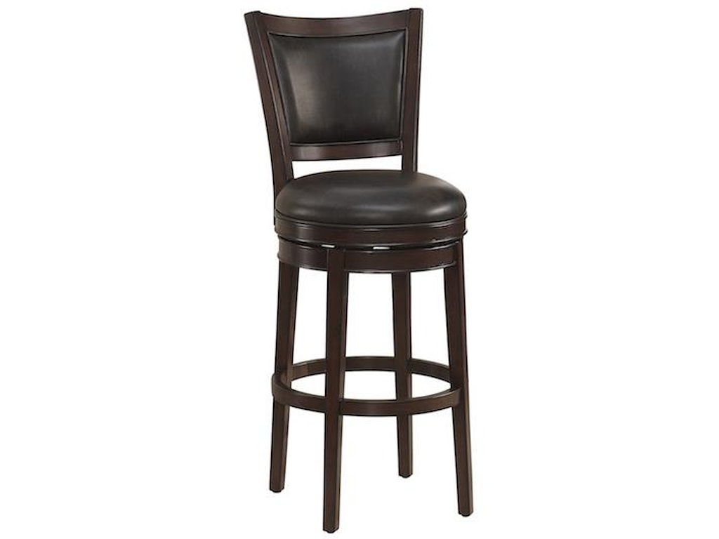 Bar Stools Shae 26 Counter Height Swivel Stool By American Heritage Billiards At Pilgrim Furniture City Bar Stools Shae 26 Counter Height Swivel Stool By American Heritage Billiards