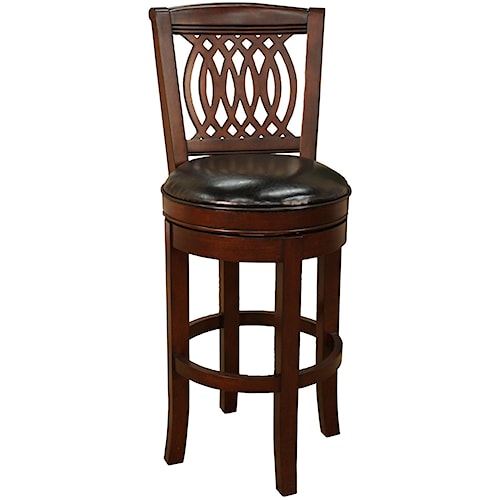 American Heritage Billiards Bar Stools 24 Atwood Stool American Heritage Billiards Bar Stools 24