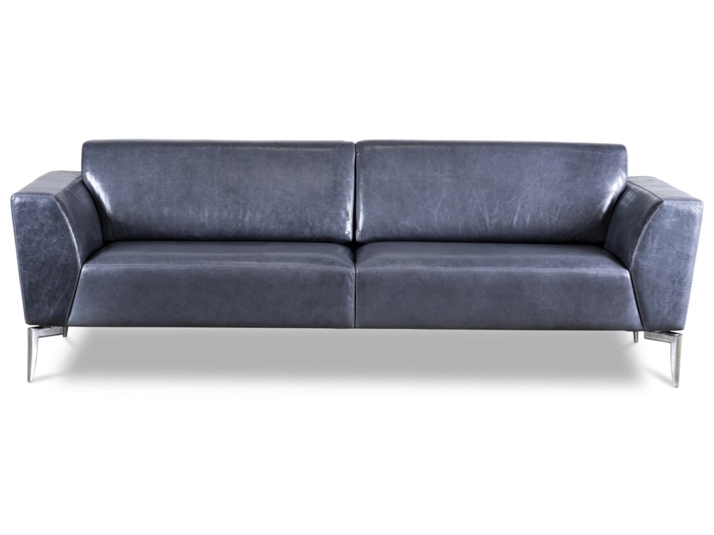 American Leather Adriana Contemporary Two Seat Sofa With American Leather Adriana Contemporary Two Seat Sofa With