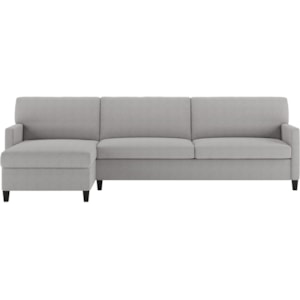 American Leather Conley Two Piece Sectional Sofa With Queen Sleeper Right Arm Sitting Chaise Saugerties Furniture Mart Sectional Sofas