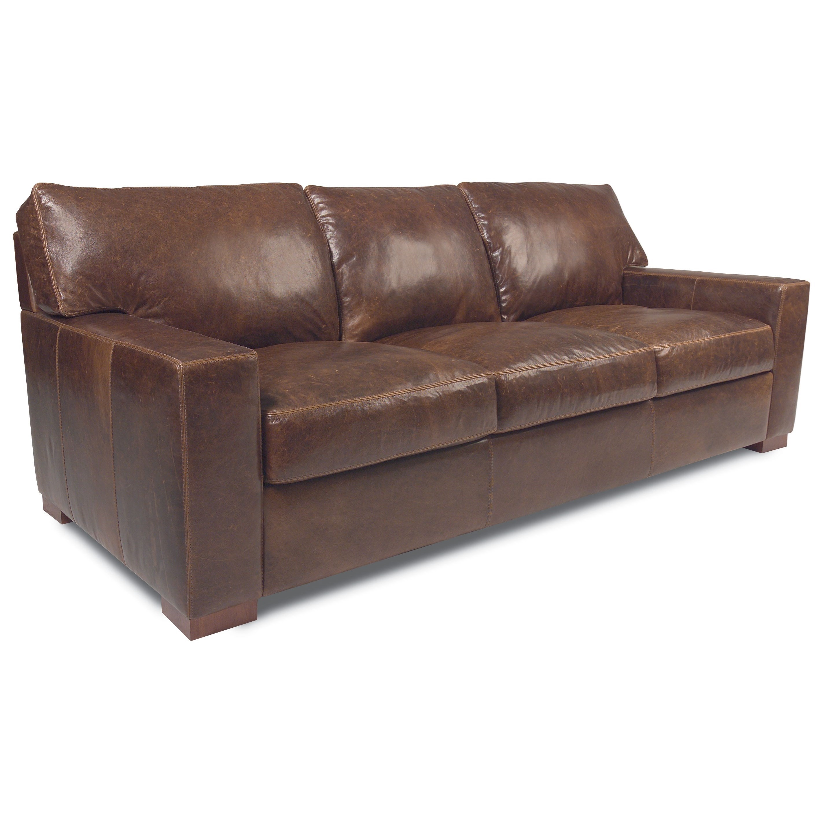 American Leather Danford Contemporary Sofa With Deep Seats