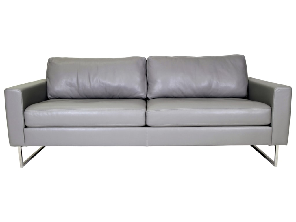 American Leather Ely Modern Small Scale Sofa Jacksonville American Leather Elymodern Sofa