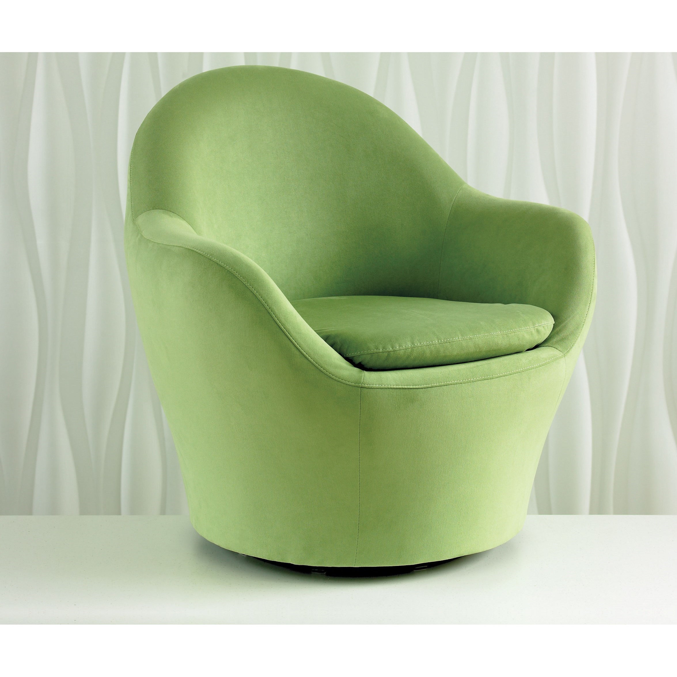 American Leather Feliz Contemporary Swivel Barrel Chair Jacksonville Furniture Mart Upholstered Chairs