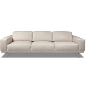 American Leather Meyer Contemporary European Style Sofa With Adjustable Height Back Cushions Williams Kay Sofas