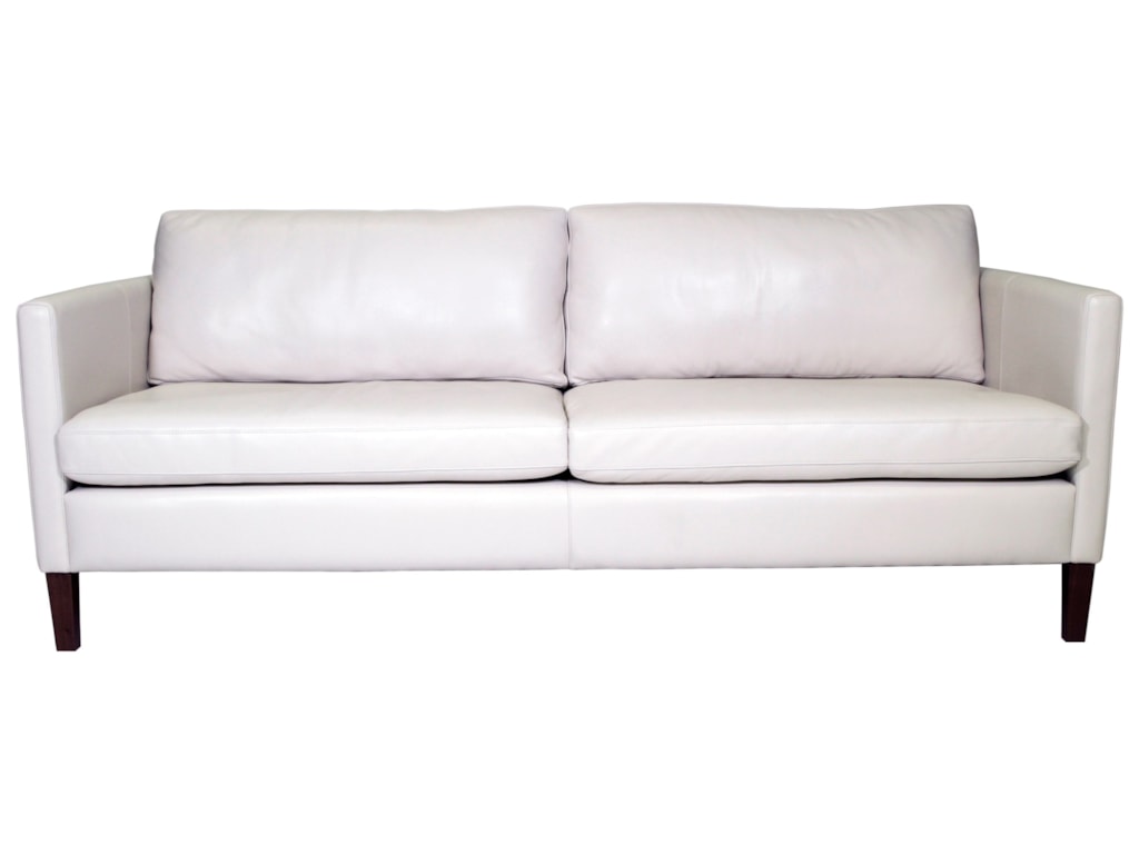 American Leather Milo Modern 2 Seater Sofa With Customizable Leg American Leather Milosmall Scale Sofa