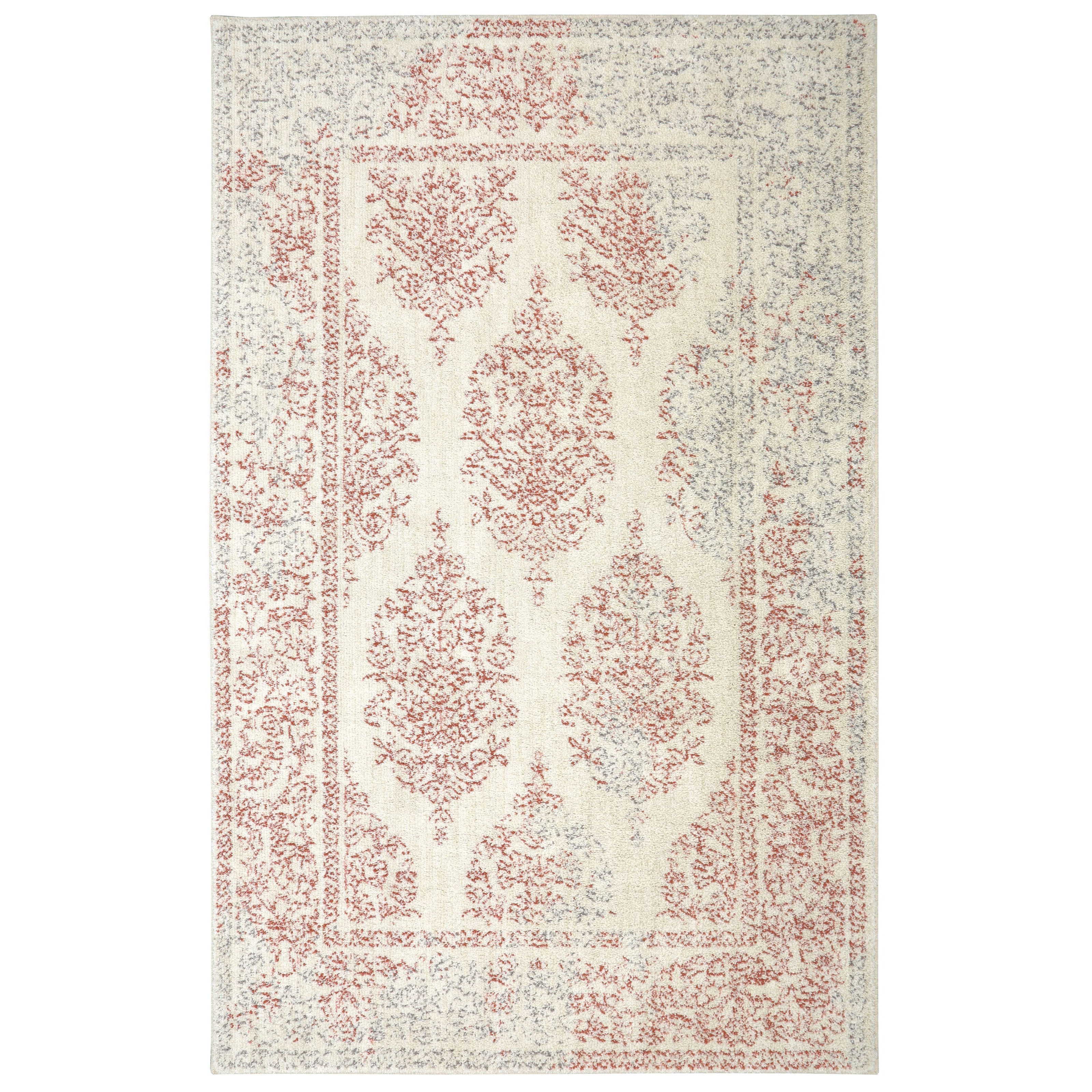 5'x8' Paxton Coral Area Rug