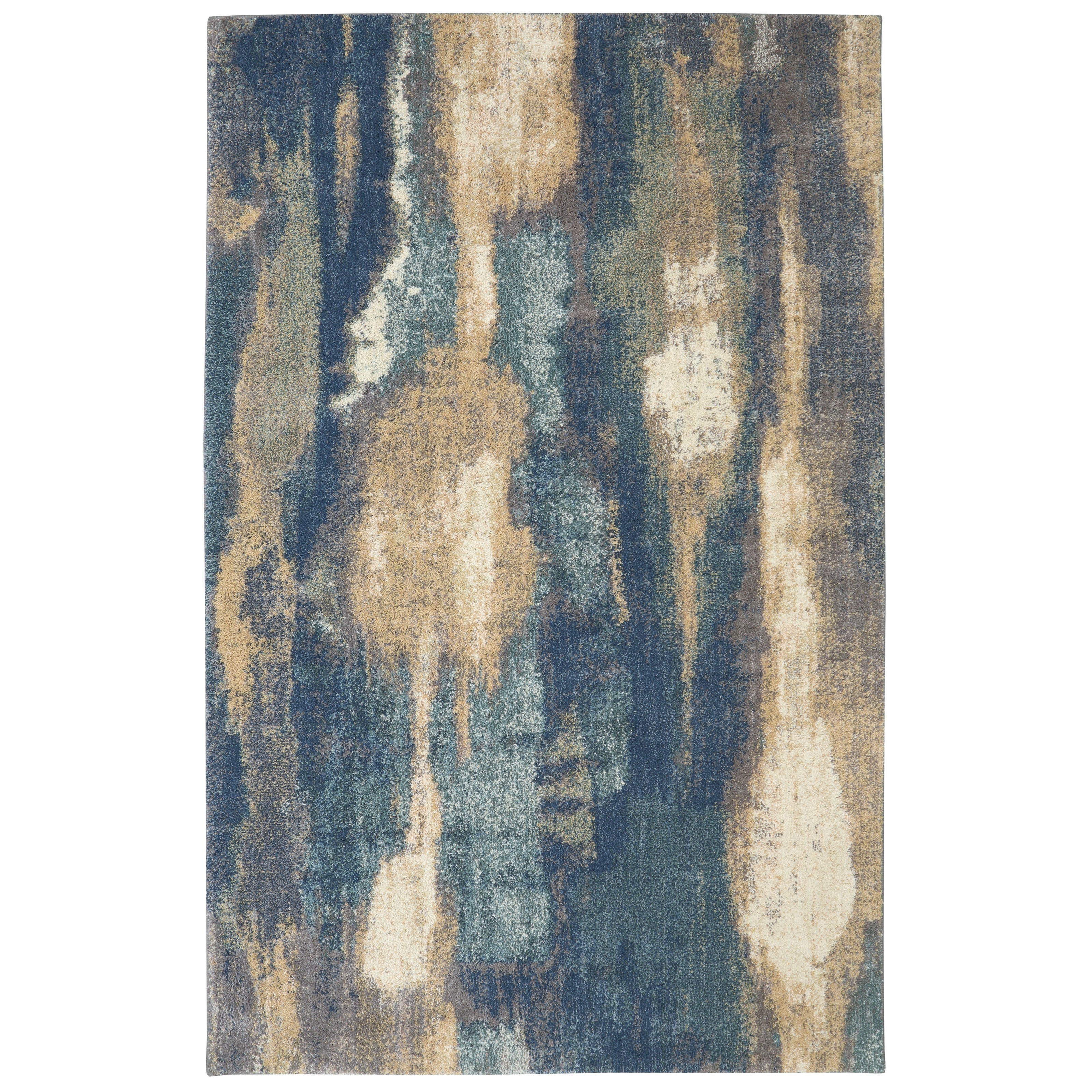 8'x10' Wendall Blue Area Rug