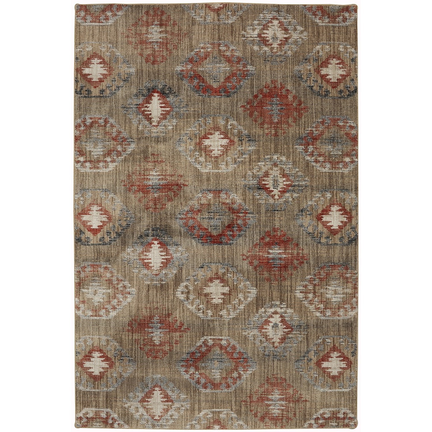 8'x11' Ion Ginger Area Rug