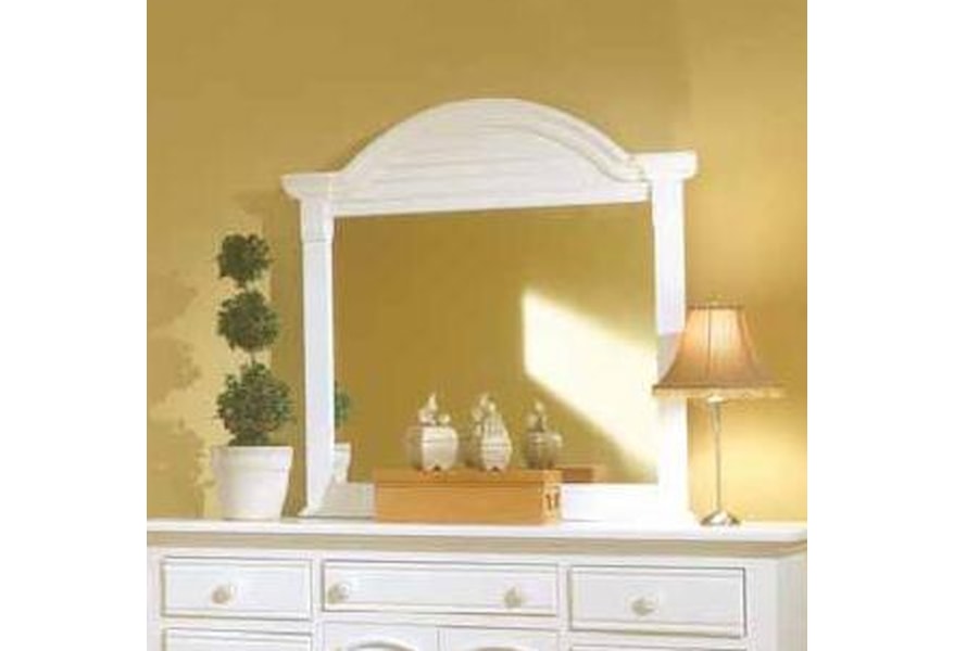 American Woodcrafters Cottage Traditions Dressing Mirror Johnny