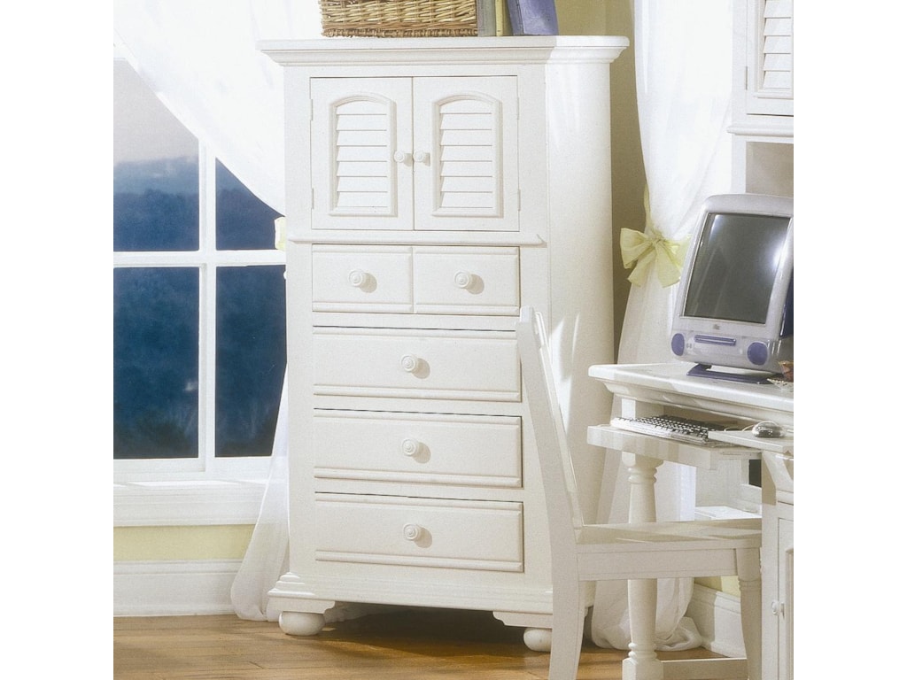American Woodcrafters Cottage TraditionsYouth Lingerie Chest of 4 Drawers