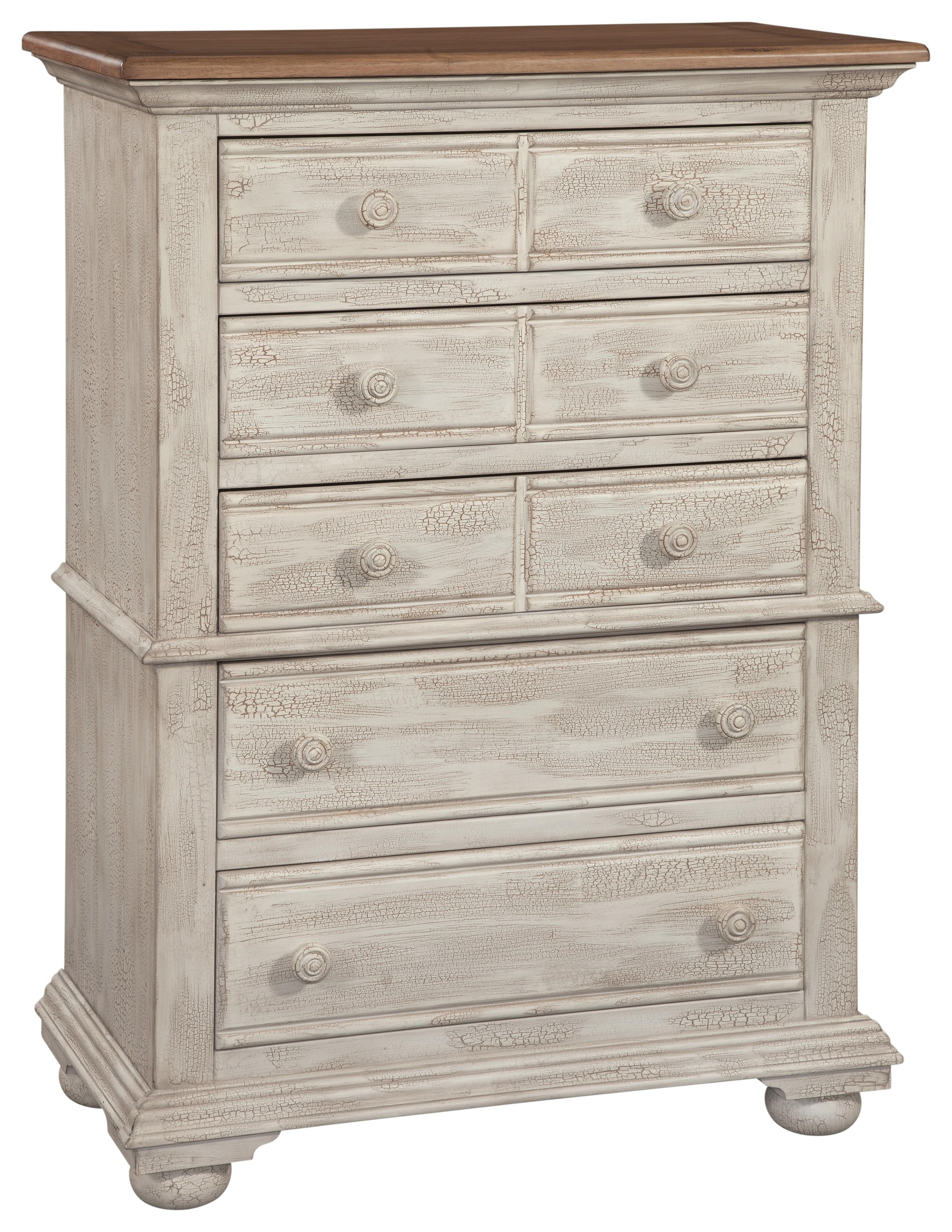 American Woodcrafters Cottage Traditions Drawer Chest Howell
