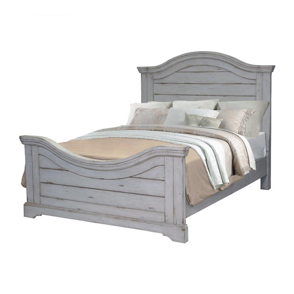 American Woodcrafters Stonebrook Queen Panel Bed Value City