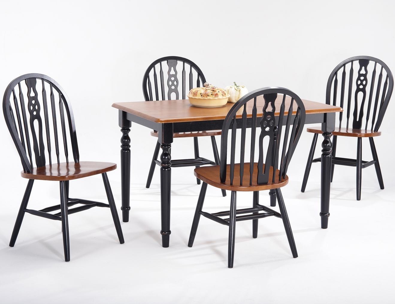 Amesbury Chair Farmhouse And Traditional Windsor Rectangular Leg