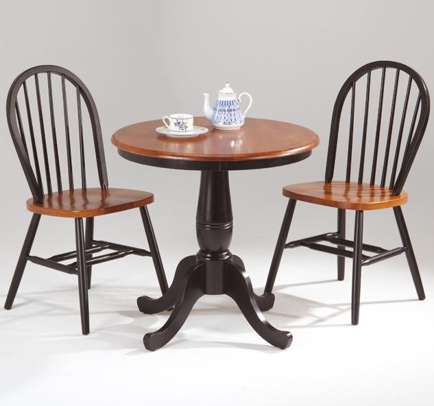 Amesbury Chair Farmhouse And Traditional Windsor Round Pedestal