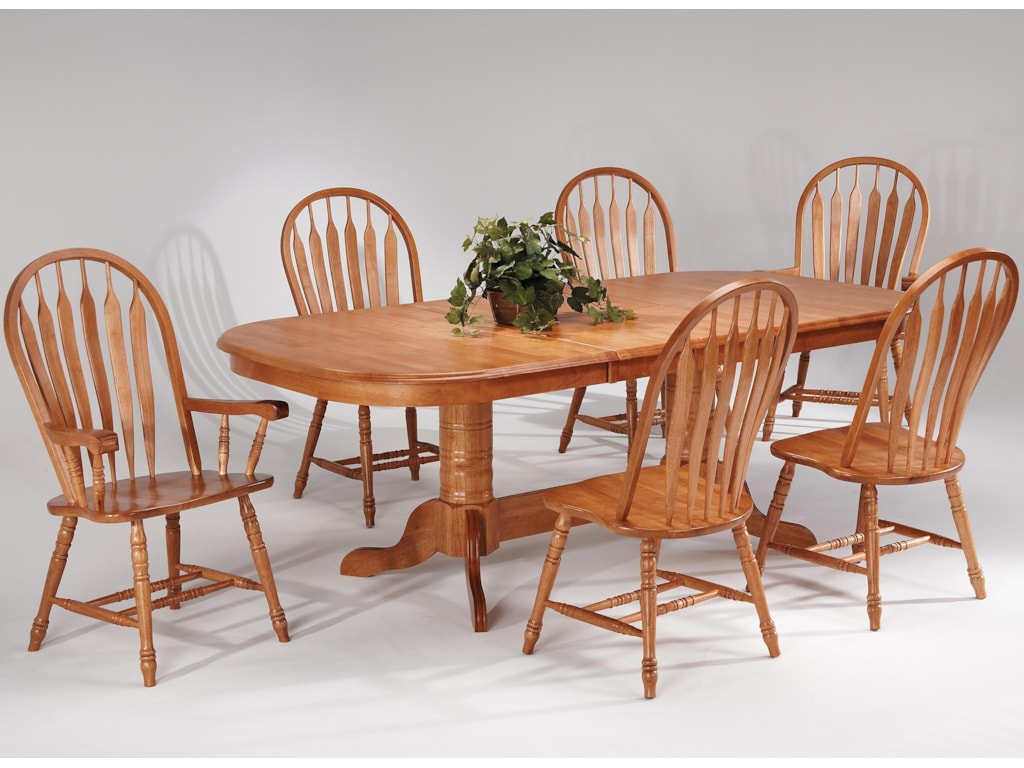 Amesbury Chair Farmhouse And Traditional Windsor Oval Table W 2 Arm Amesbury Chair Farmhouse And Traditional Windsor Oval Table W 2 Arm Chairs 4 Side