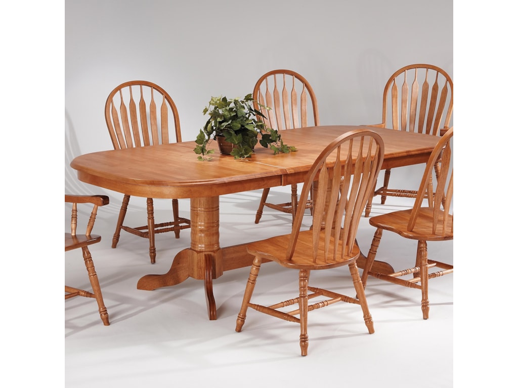 amesbury chair farmhouse and traditional windsor double pedestal