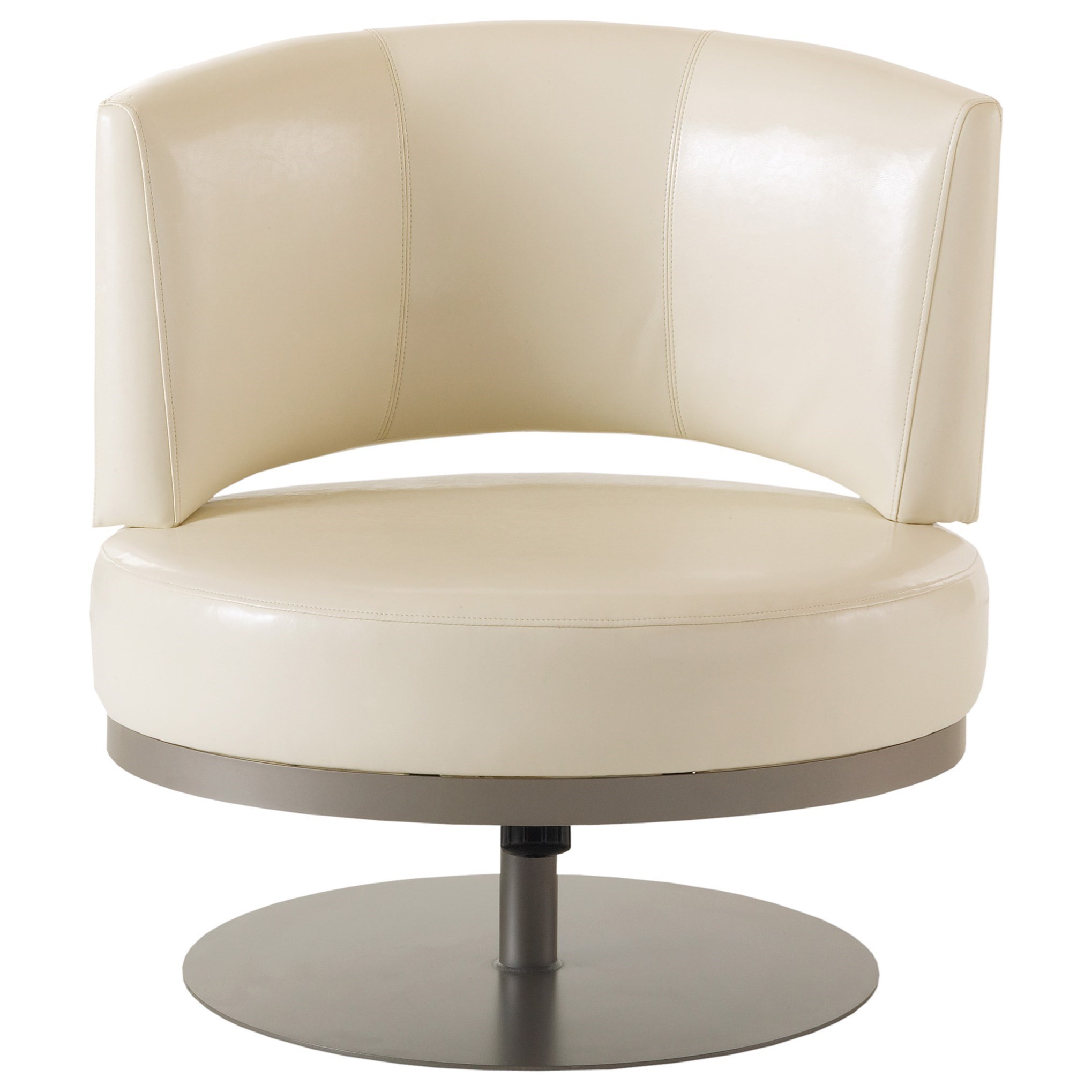 Amisco Boudoir 30435 Customizable Singapore Swivel Accent Chair