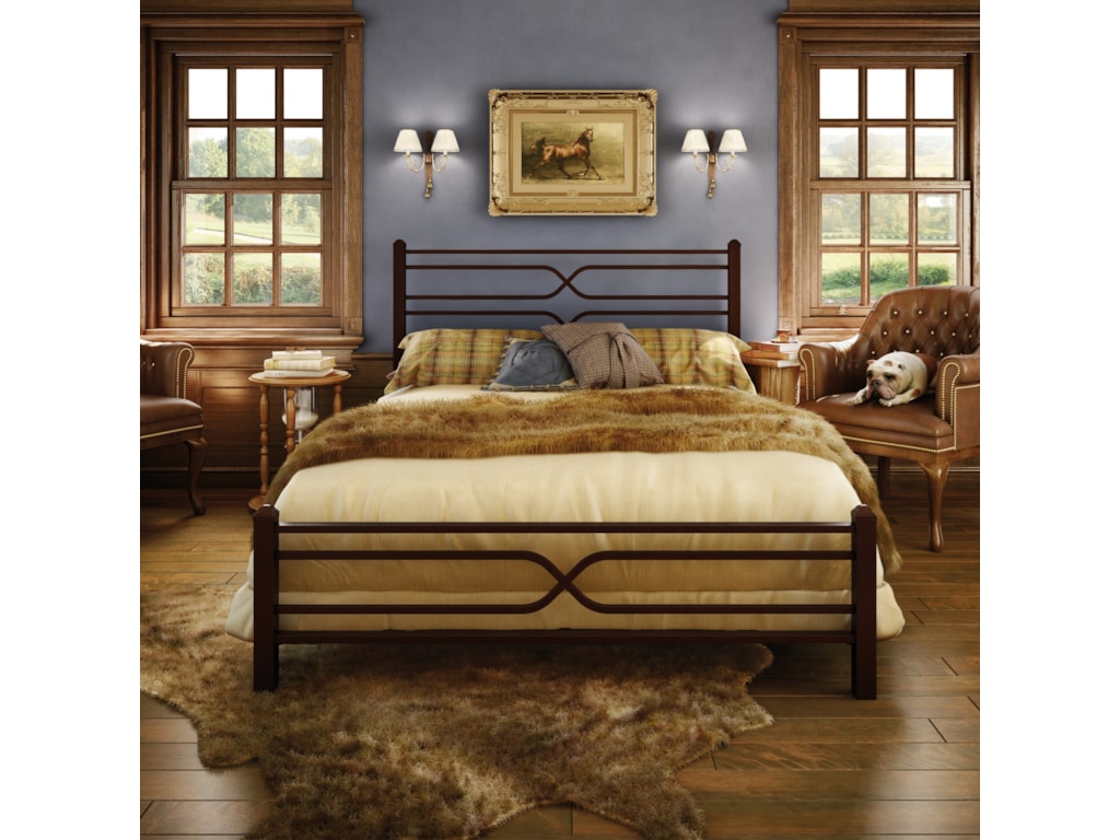 Amisco CountrysideKing Timeless Regular Footboard Bed