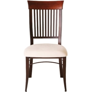 Amisco Countryside 35219 Customizable Annabelle Chair With Solid Wood Accent Dunk Bright Furniture Dining Side Chairs