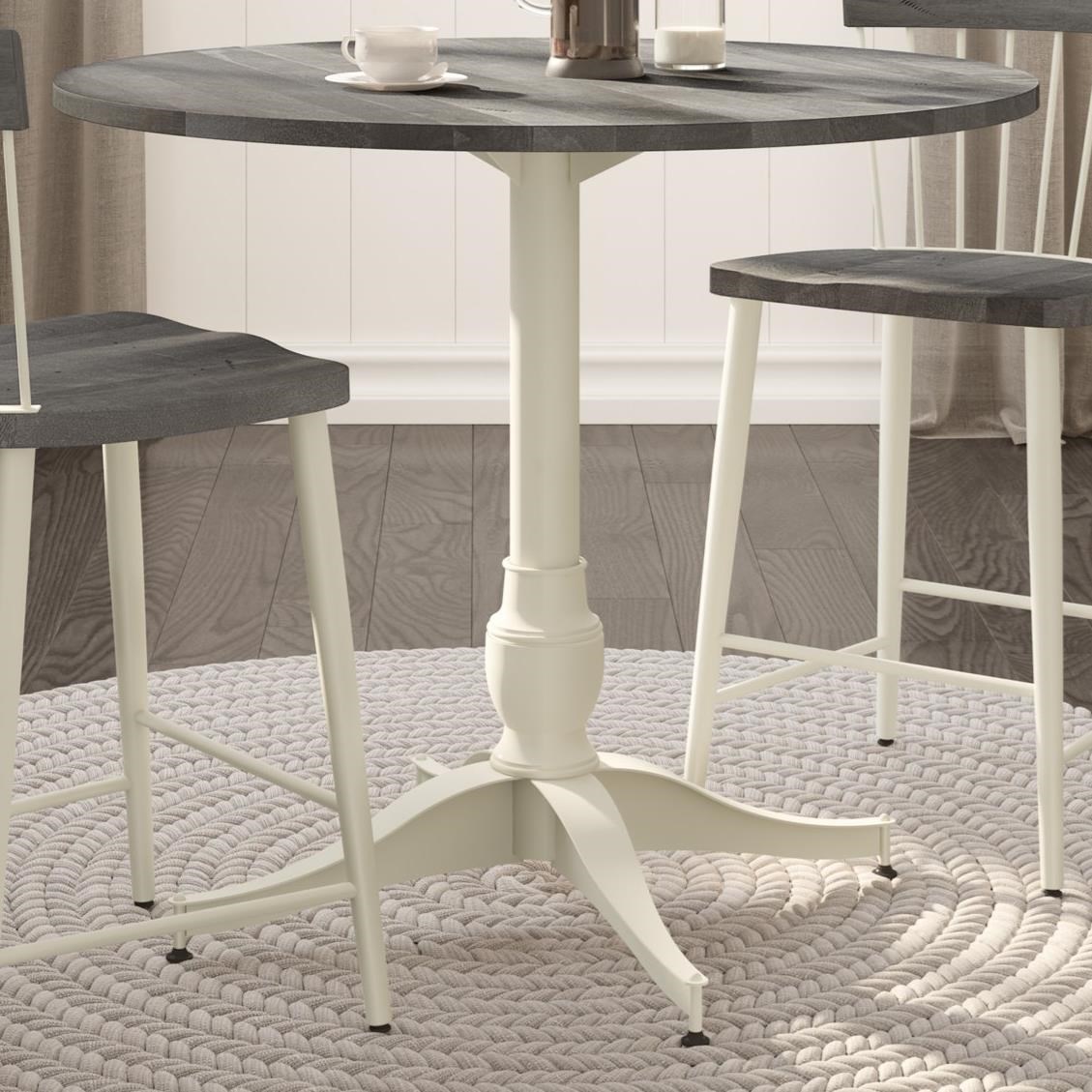 Amisco Farmhouse Customizable Salton Counter Table Rooms And Rest Pub Tables