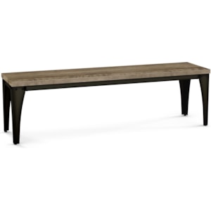 Amisco Industrial 30410 Upright Bench Dunk Bright Furniture