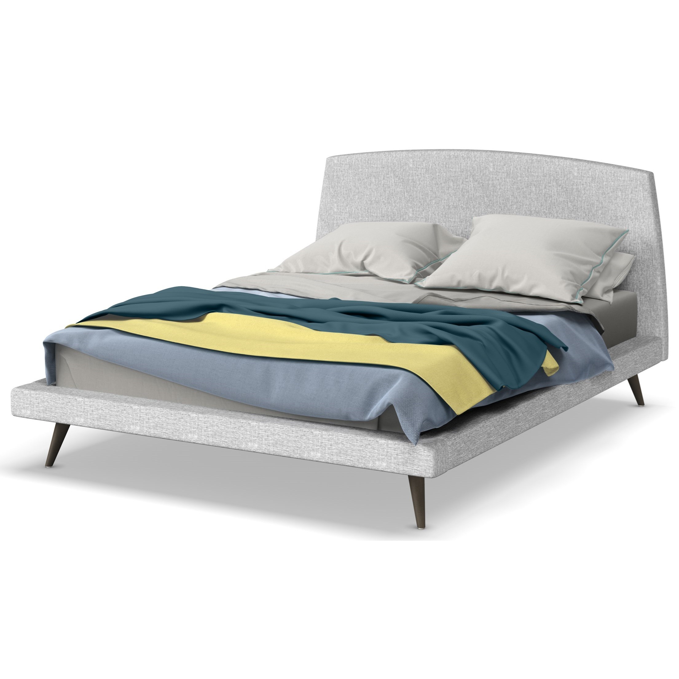 Amisco Nordic Customizable Queen Whitney Cosmopolitan Upholstered