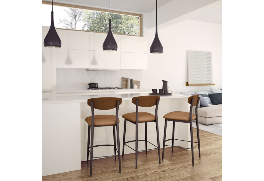 Amisco Nordic 40202 26 52 Er 47 Customizable 26 Hint Counter Stool Upper Room Home Furnishings Bar Stools