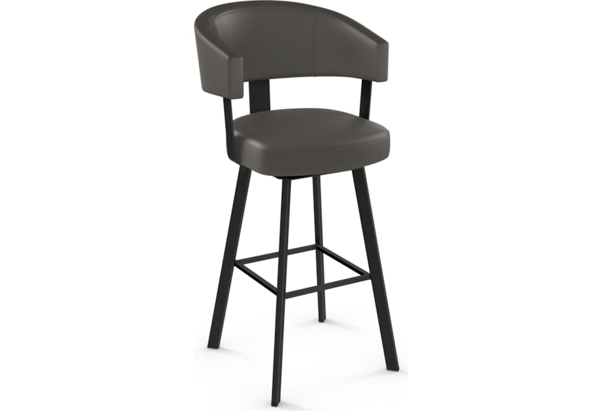 Amisco Nordic 41560 26 25 El Customizable 26 Grissom Swivel Counter Stool Upper Room Home Furnishings Bar Stools