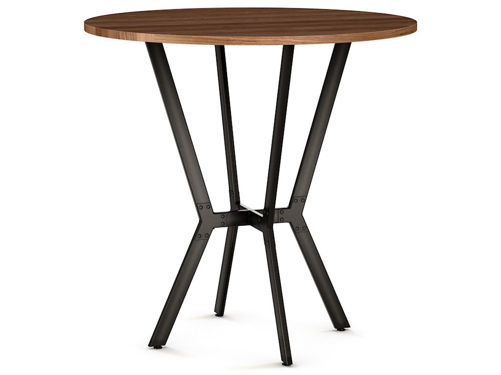 Amisco Customizable Dining Norcross Bar Table With 42 Distressed