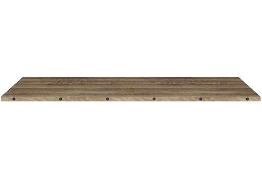 2257 Tables Amisco 50565 90484 Parade Dining Table With Metal Trestle Base Becker Furniture Dining Tables