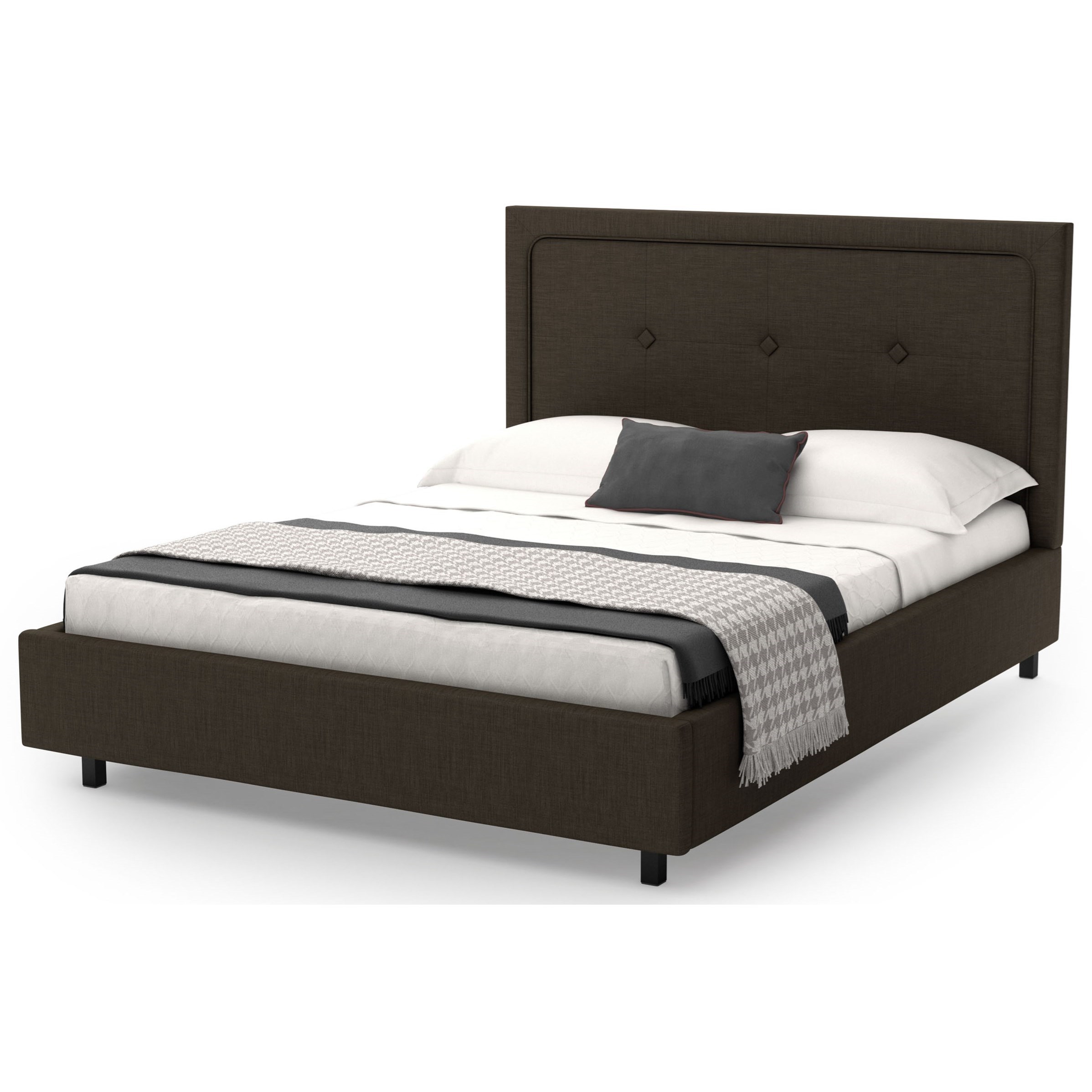 Amisco Urban Customizable Queen Legend Storage Upholstered Bed