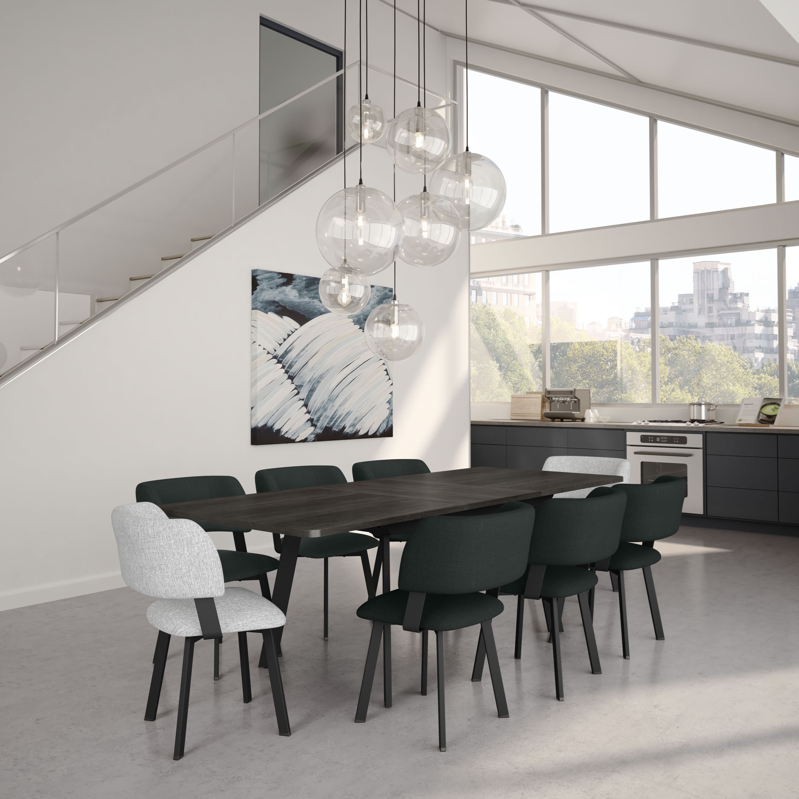 Amisco Urban 30535 Customizable Easton Chair Dunk Bright