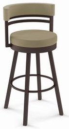 Amisco Urban 41442 26 Customizable 26 Counter Height Ronny Swivel Stool Dunk Bright Furniture Bar Stools