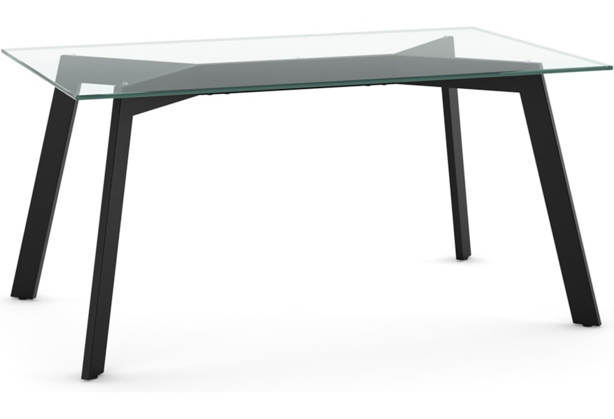 Amisco Urban Customizable Lidya Table With Glass Top A1 Furniture Mattress Kitchen Tables