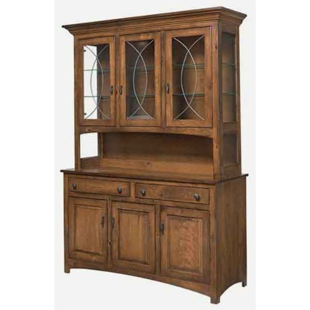 Amish Impressions By Fusion Designs Caspian Hutch Wilson S Furniture Hutches