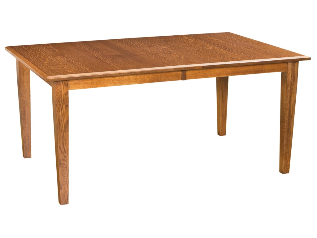 Franklin Amish Table W Two 12 Leaves By Indiana At Walker S Furniture