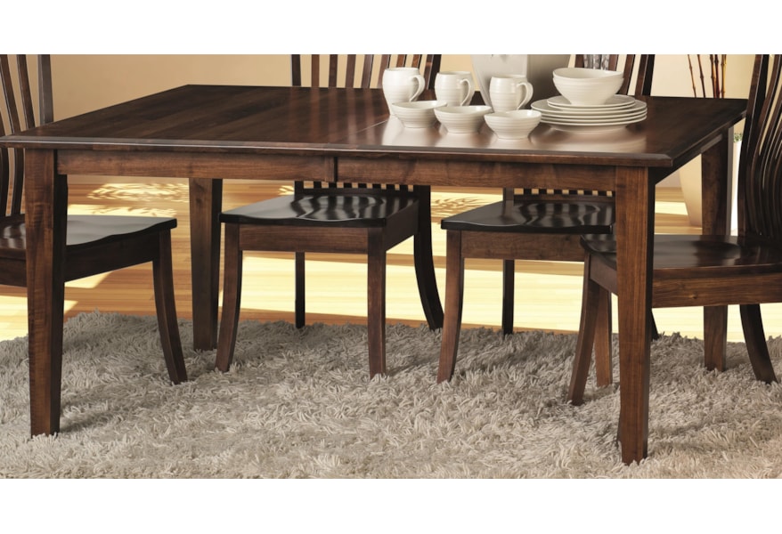 Amish Impressions By Fusion Designs Classic Dining Table Top