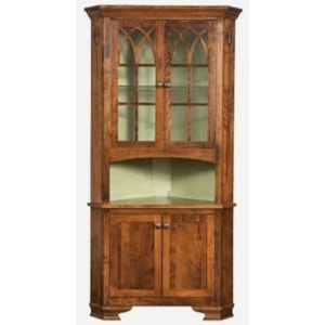Amish Impressions By Fusion Designs Edmonton Corner Hutch Wilson S Furniture Hutches