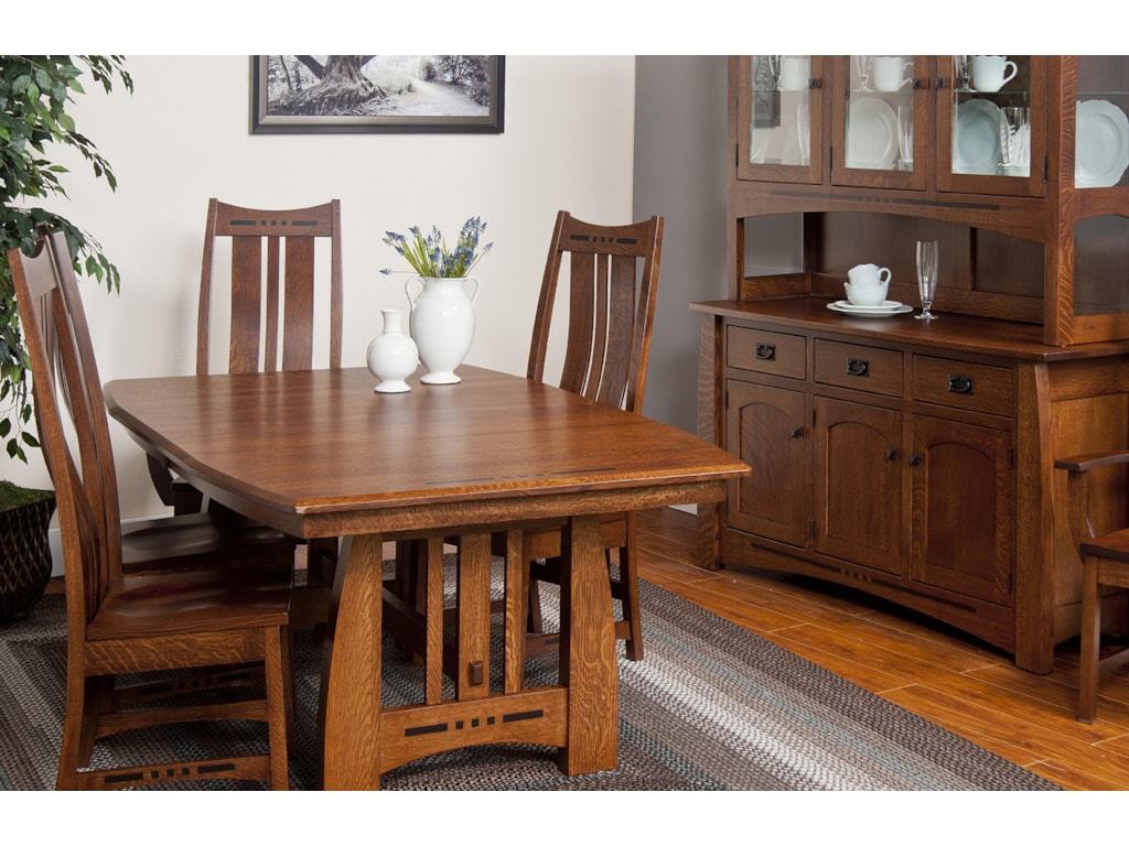 Amish Impressions By Fusion Designs Hayworth Trestle Dining Amish Impressions By Fusion Designs Hayworth Trestle Dining