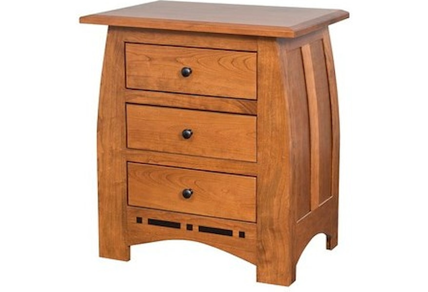 Amish Impressions By Fusion Designs Hayworth Night Stand Mueller