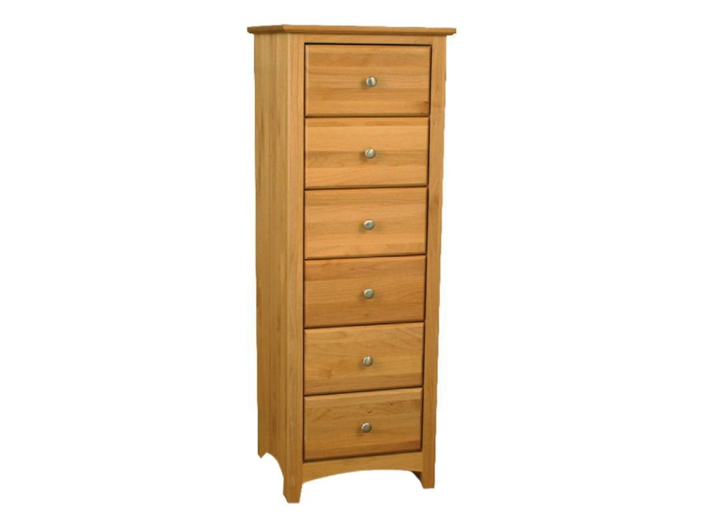 Custom Amish 6 Drawer Chest Rotmans Archbold Furniture Custom Amish6 Drawer Chest