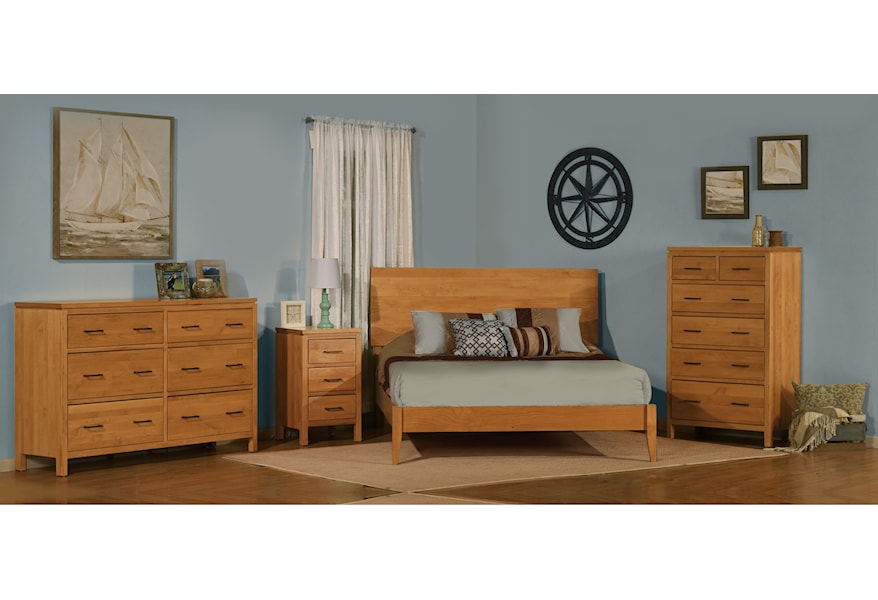 Archbold Furniture 2 West Queen Bedroom Group Gill Brothers