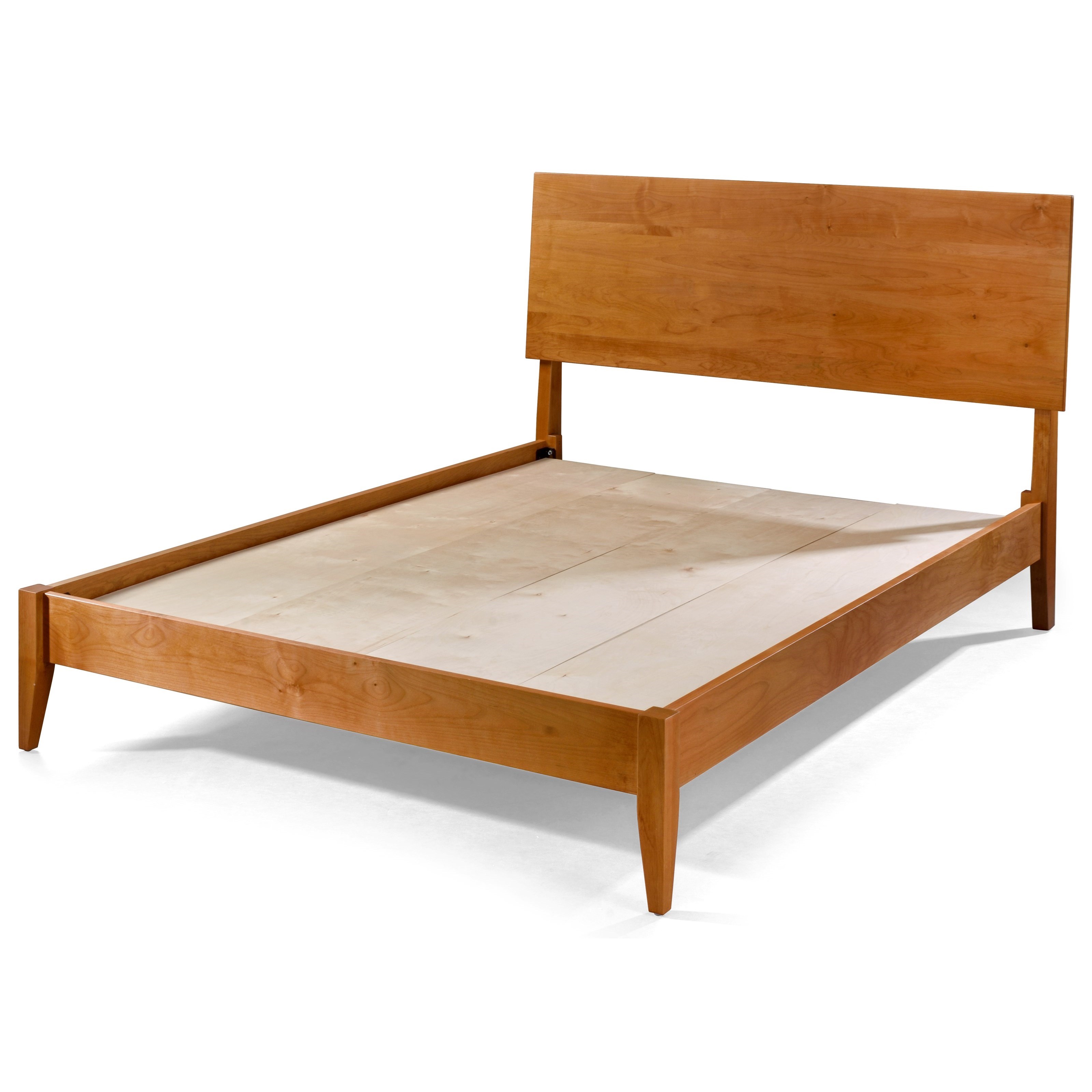 Archbold Furniture 2 West Queen Modern Platform Solid Wood Bed Gill Brothers Furniture Platform Beds Low Profile Beds