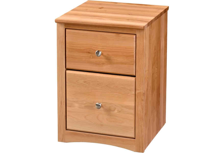 Archbold Furniture Modular Home Office 6502x Solid Wood Rolling