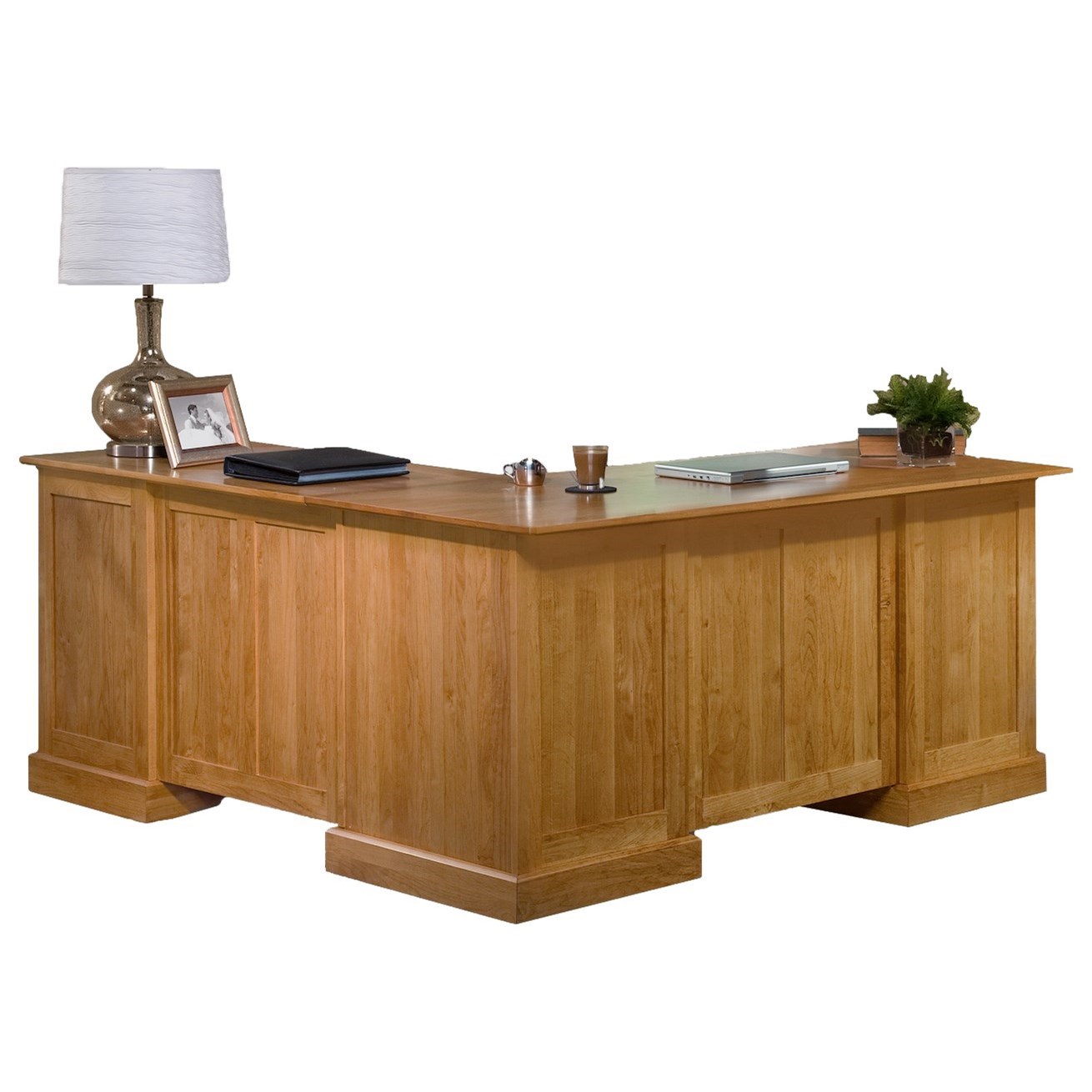 Archbold Furniture Executive Home Office American Made L Shape