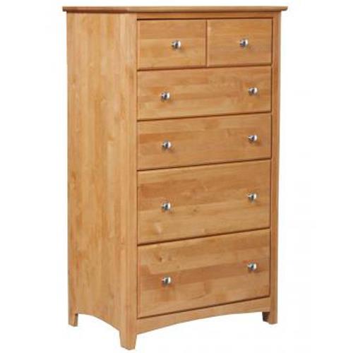 Archbold Furniture Shaker Bedroom Chest Of Drawers With 6 Drawers