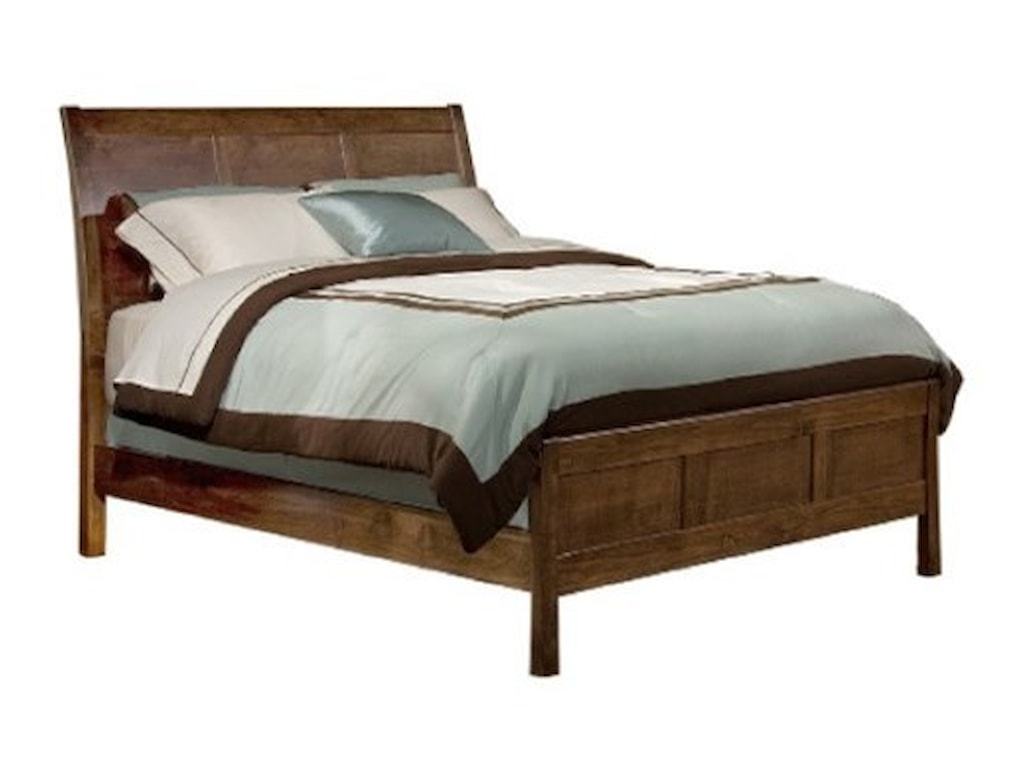 Archbold Furniture Shaker BedroomCalifornia King Sleigh Bed