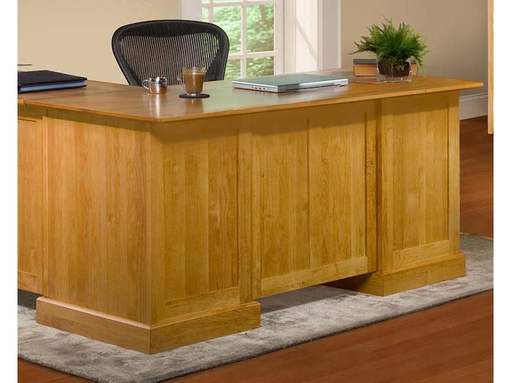 Archbold Furniture Alder Shaker Home OfficeDesk for Return