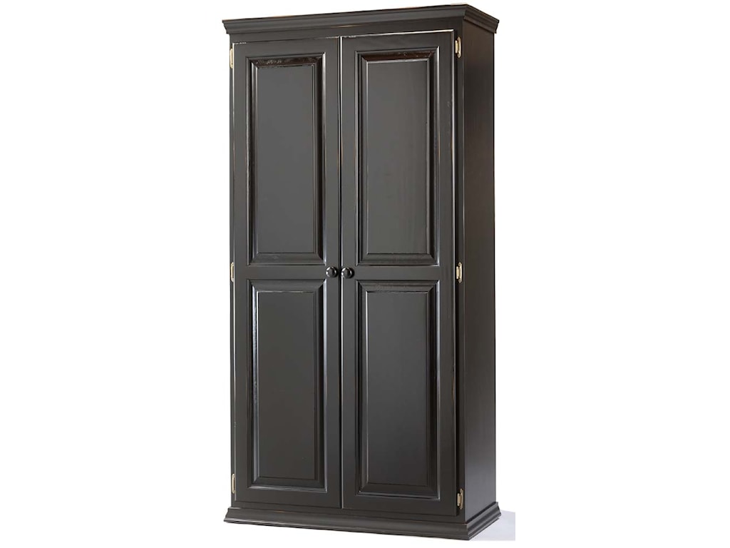 Pantries And Cabinets Pine 2 Door Pantry With 4 Adjustable Shelves